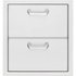 Sedona By Lynx - 19" Double Drawers - Silver