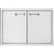 Sedona By Lynx - 30" Double Access Doors - Stainless Steel