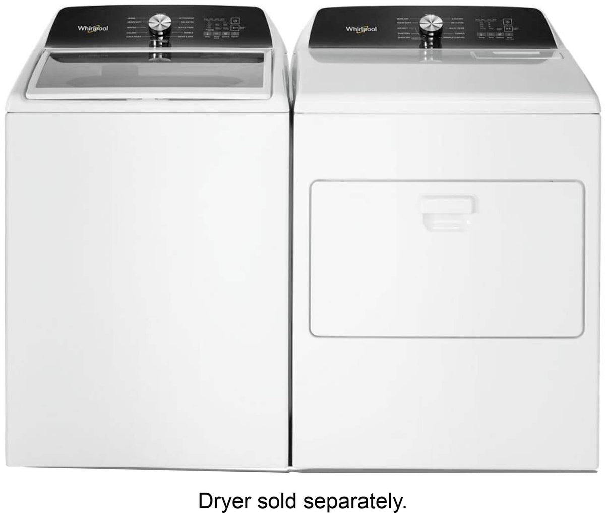 Whirlpool - 4.6 Cu. Ft. Top Load Washer with Built-In Faucet - White