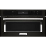 KitchenAid - 1.4 Cu. Ft. Built-In Microwave - Black Stainless Steel