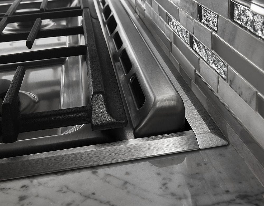 Whirlpool - 1.5" Trim Kit for Select Ranges - Stainless Steel