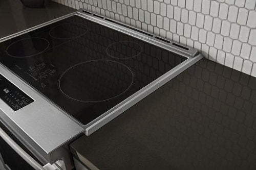 Whirlpool - 1.5" Trim Kit for Select Ranges - Stainless Steel