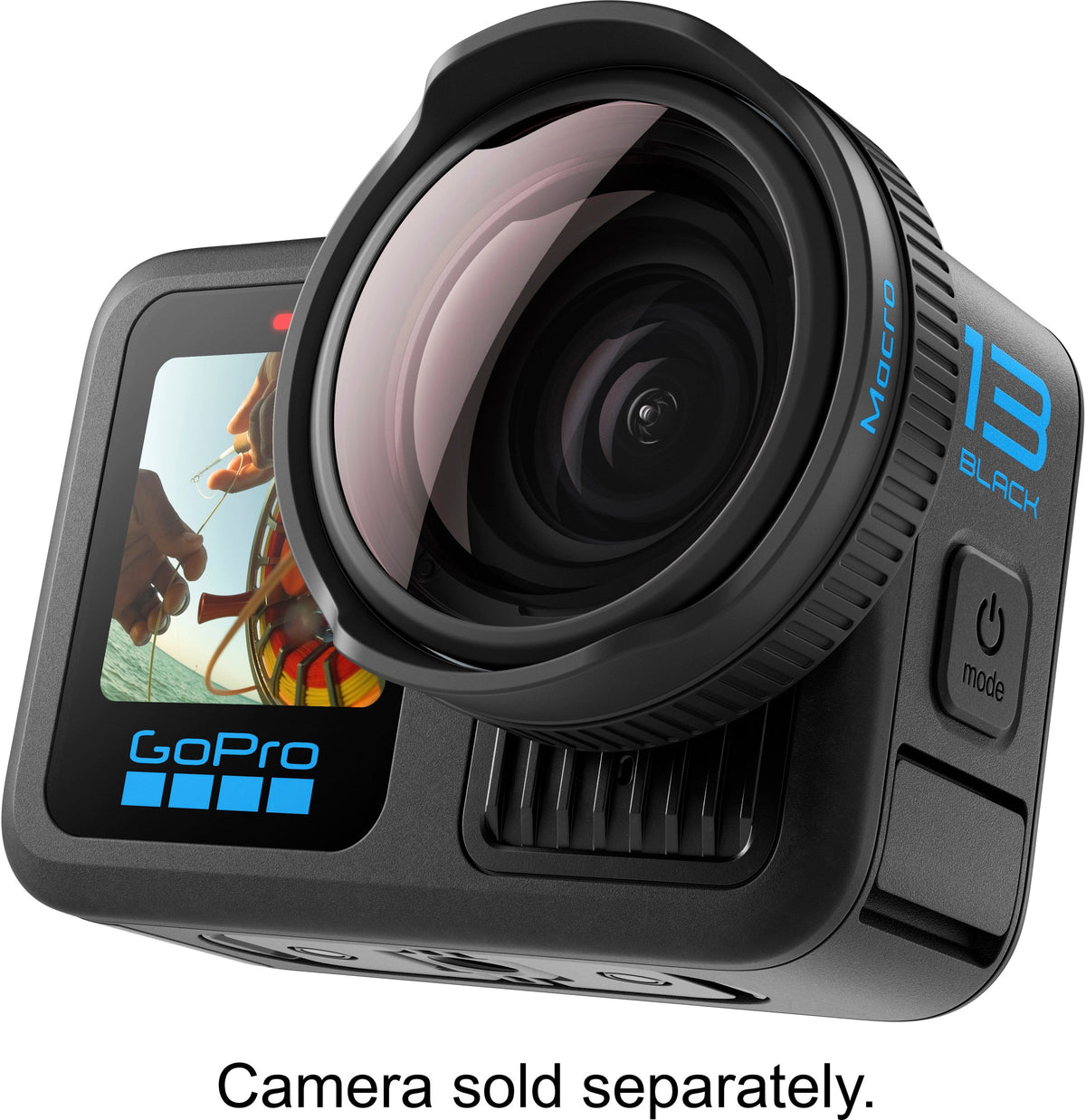 GoPro - Macro Lens Mod for HERO13 Black - Black