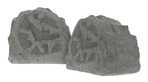 Sonance - RK63 - Rocks 6-1/2" 2-Way Outdoor Speakers (Pair) - Granite