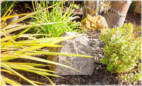 Sonance - RK63 - Rocks 6-1/2" 2-Way Outdoor Speakers (Pair) - Granite