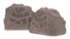 Sonance - RK83 - Rocks 8" 2-Way Outdoor Speakers (Pair) - Brown