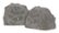 Sonance - RK83 - Rocks 8" 2-Way Outdoor Speakers (Pair) - Granite