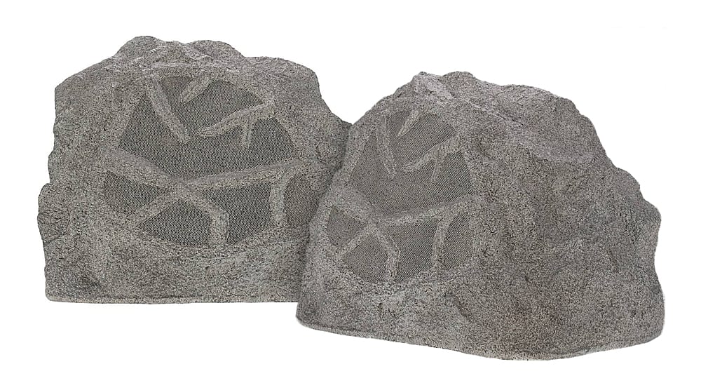 Sonance - RK83 - Rocks 8" 2-Way Outdoor Speakers (Pair) - Granite