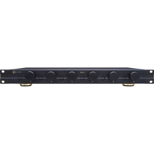 Sonance - SS6VC - 6-Pair Stereo Speaker Selector with Volume Controls (Each) - Black