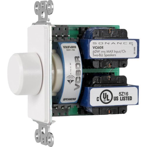 Sonance - VC60R - 60W Volume Control In Wall Rotary (Each) - White