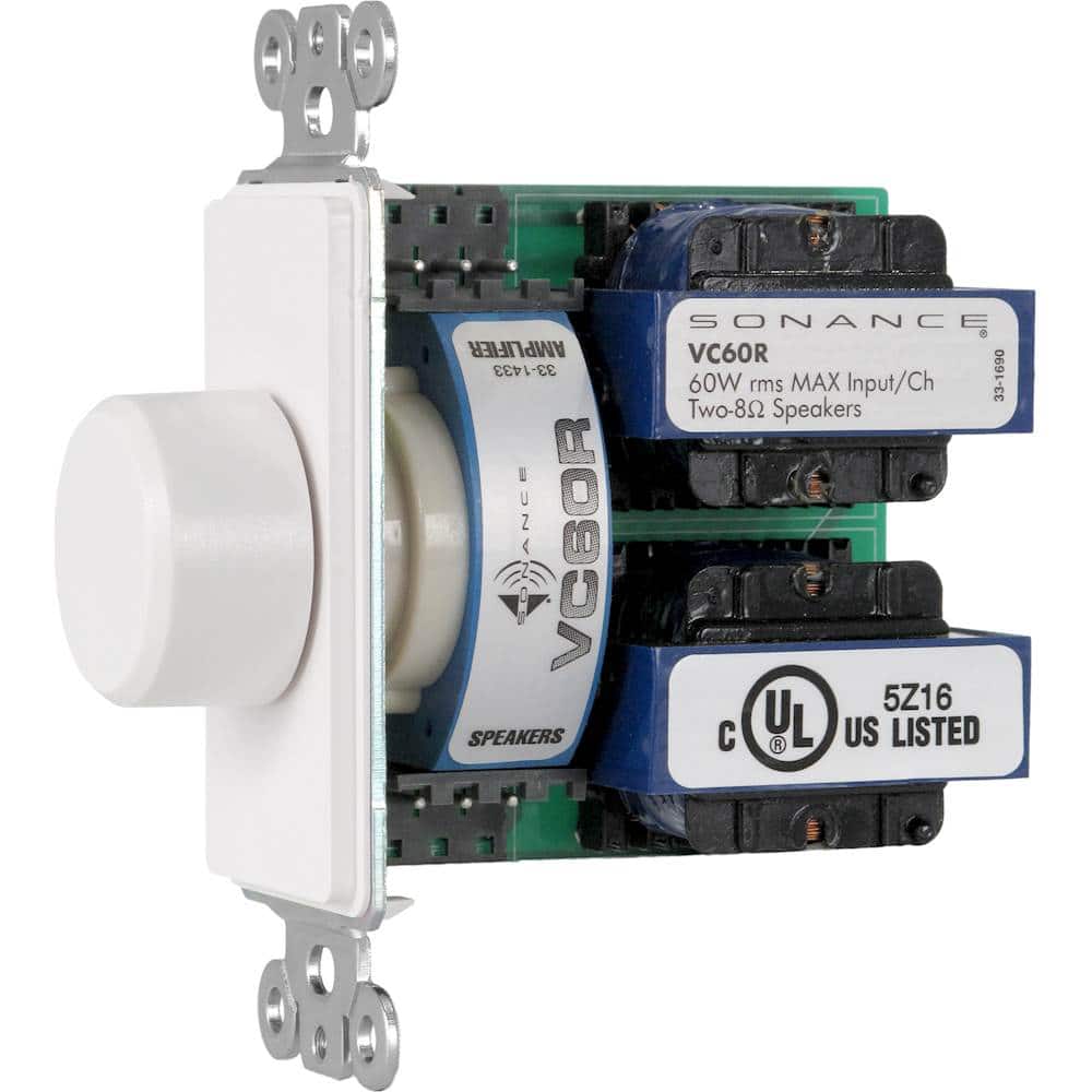 Sonance - VC60R - 60W Volume Control In Wall Rotary (Each) - White