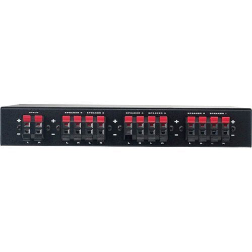 Sonance - SS6 - 6-Pair Stereo Speaker Selector (Each) - Black