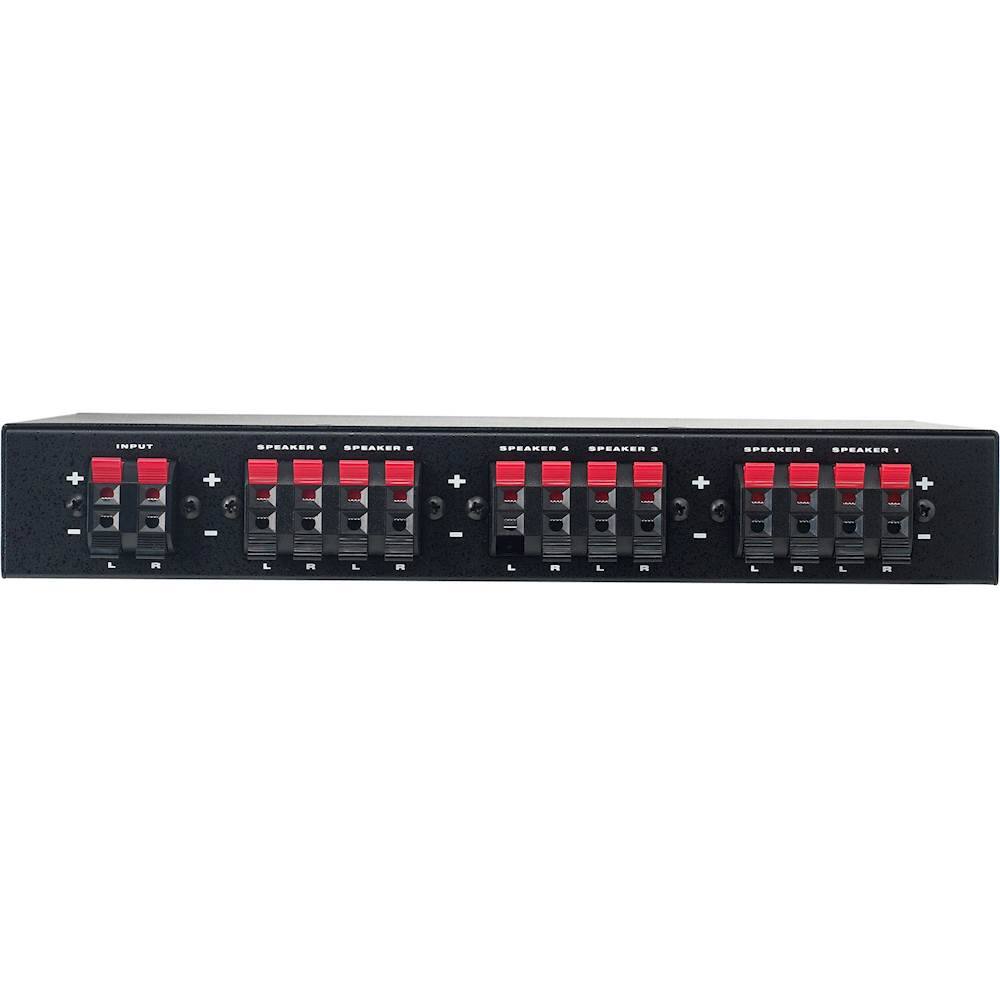 Sonance - SS6 - 6-Pair Stereo Speaker Selector (Each) - Black