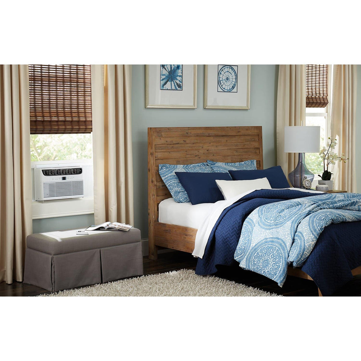 Frigidaire - 250 Sq. Ft. 6,000 BTU Window-Mounted Air Conditioner - White
