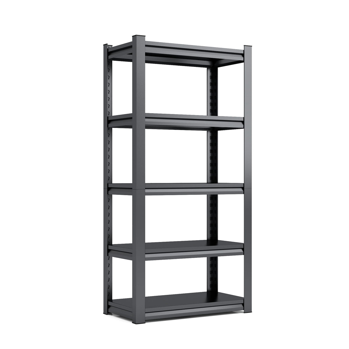 Industrial Heavy Duty Metal Garage Shelving Unit, Adjustable Storage Rack