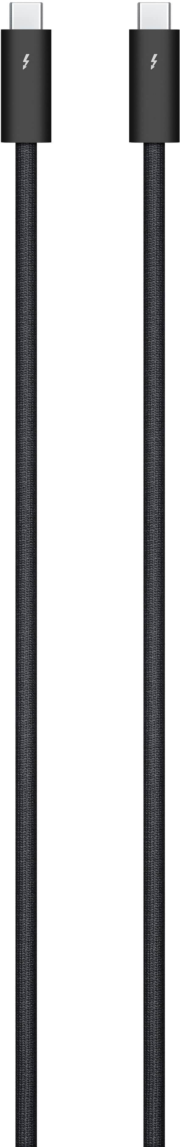 Apple - Thunderbolt 4 Pro Cable (1.8 m) - Black