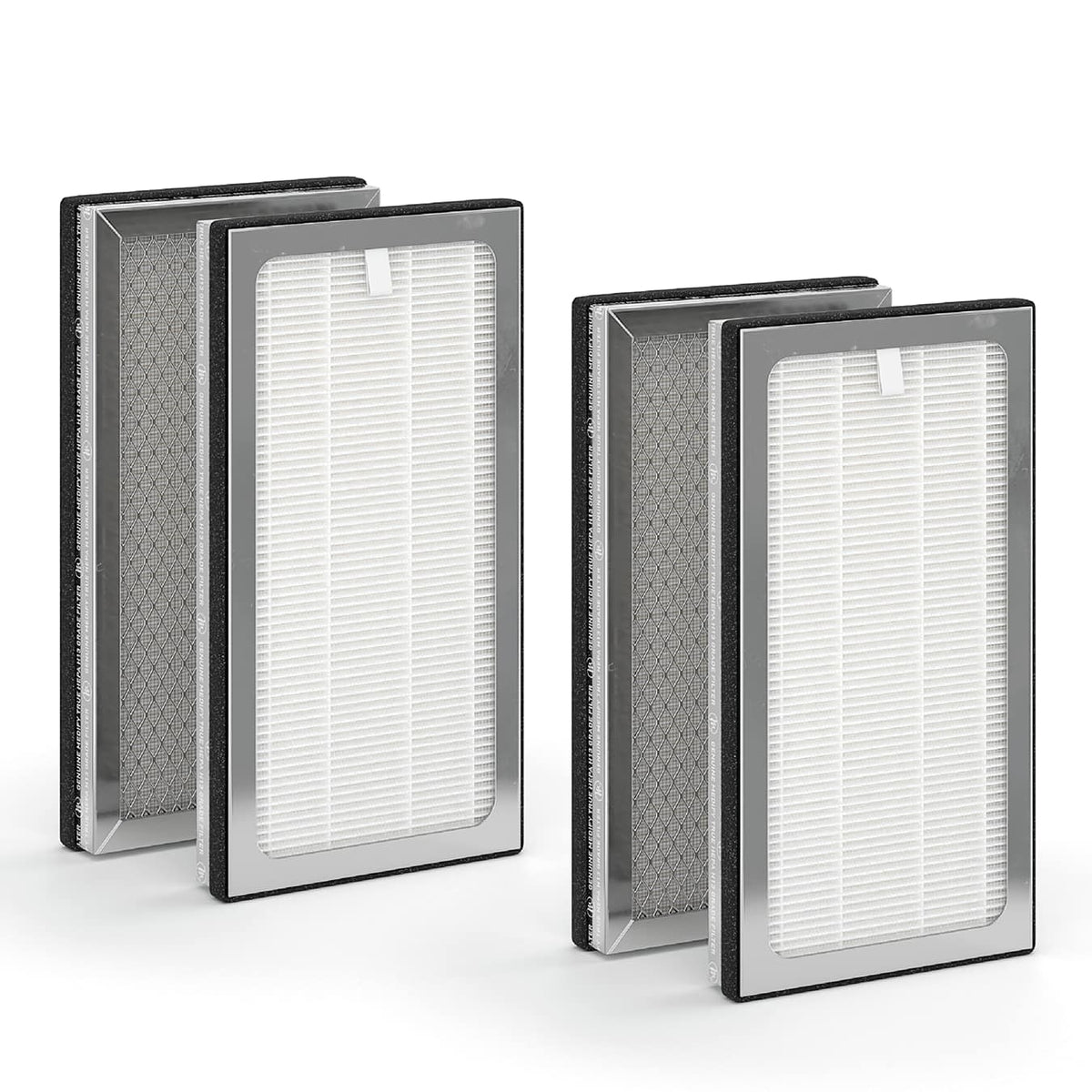 Medify Air - MA-15 Genuine HEPA H13 Replacement Filter - 2 pack - Silver