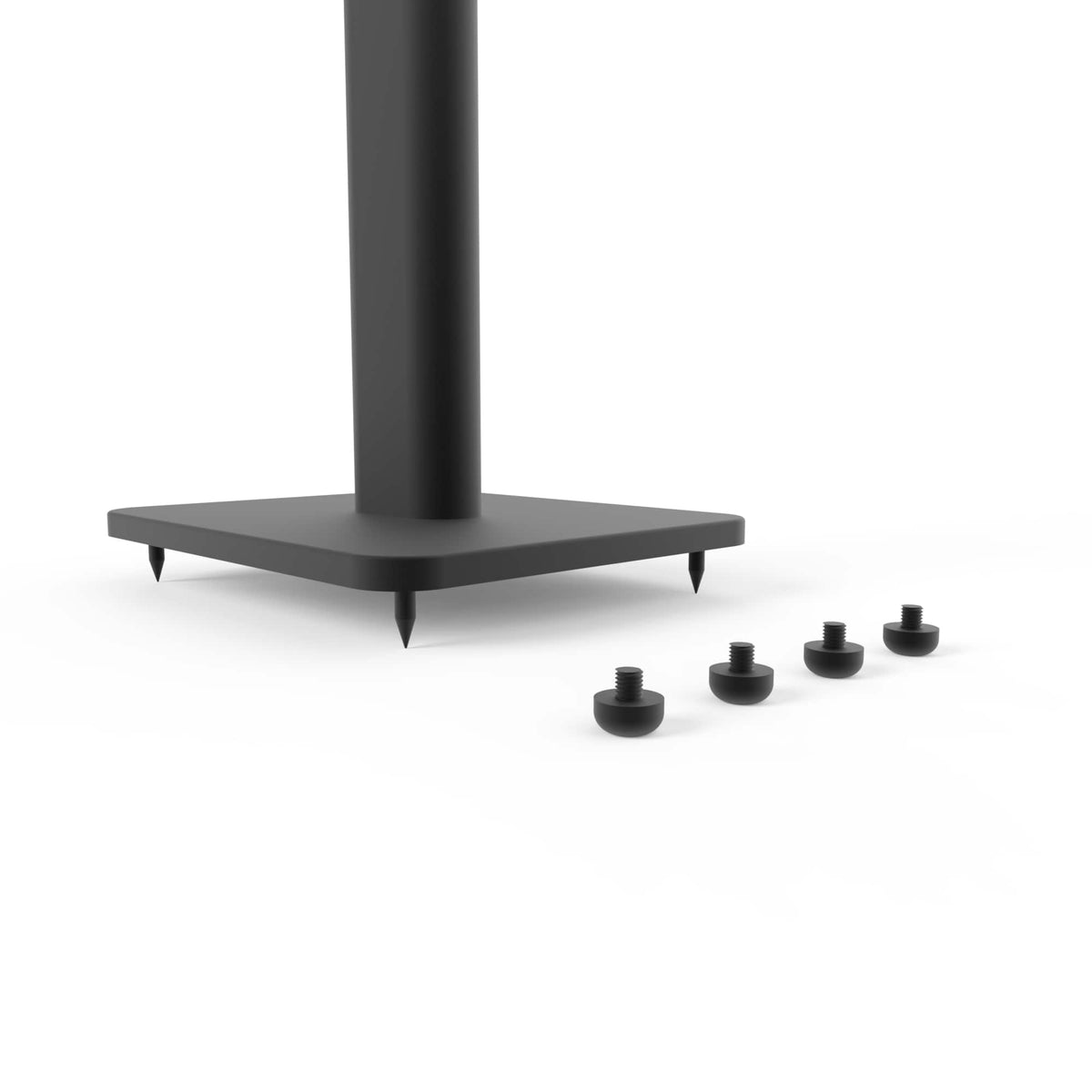 Kanto - 26" Tall Bookshelf Speaker Floor Stands (Pair) - White