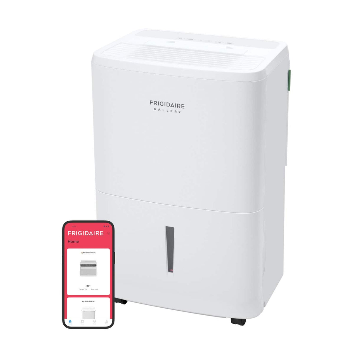 Frigidaire - 50 Pint Smart Dehumidifier - White