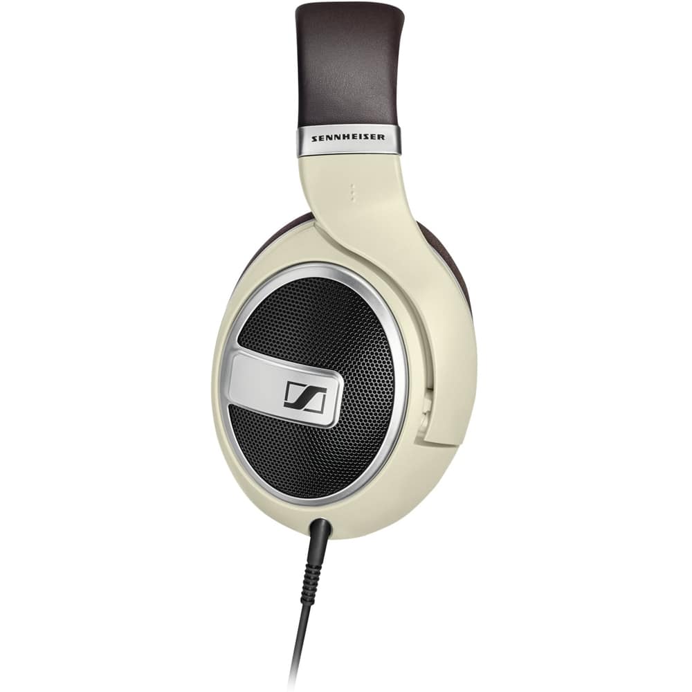 Sennheiser - HD 599 Wired Open Back Over-the-Ear Headphones HD 5 - Brown/Ivory/Matte Metallic