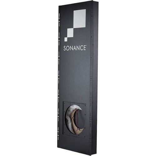 Sonance - R10SUB ENCLOSURE - Reference 10" In Wall Subwoofer Enclosure (Each) - Black