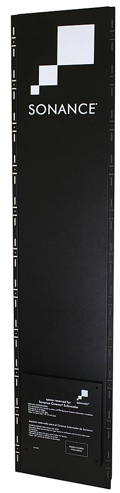 Sonance - R12SUB ENCLOSURE - Reference 12" In Wall Subwoofer Enclosure (Each) - Black