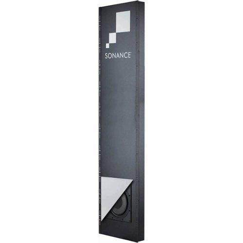 Sonance - R12SUB ENCLOSURE - Reference 12" In Wall Subwoofer Enclosure (Each) - Black