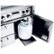 Lynx - Sliding Tank Tray - Stainless Steel