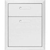 Lynx - VENTANA 19" Double Drawer - Stainless Steel