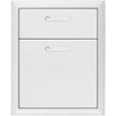 Lynx - VENTANA 19" Double Drawer - Stainless Steel