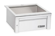 Lynx - 24" Sink with Drain - Stainless Steel