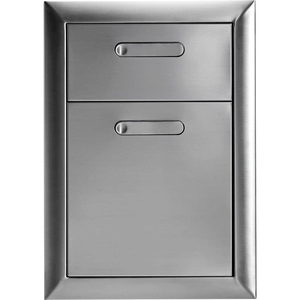 Lynx - Ventana Double Drawers - Stainless Steel