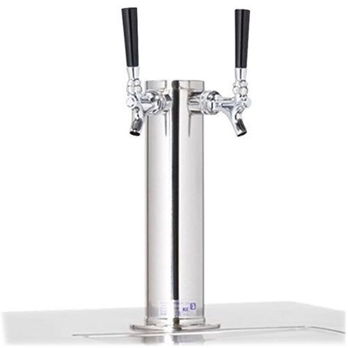 Lynx - Professional Double Tap Tower Kit - Black Stainless Steel