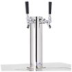Lynx - Professional Double Tap Tower Kit - Black Stainless Steel