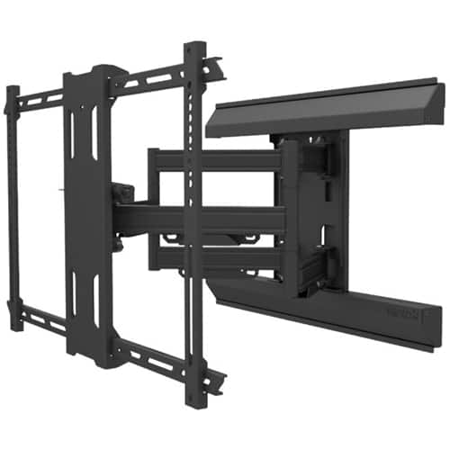 Kanto - Full Motion TV Wall Mount for Most 37" - 80" TVs - Extends 22" - Black