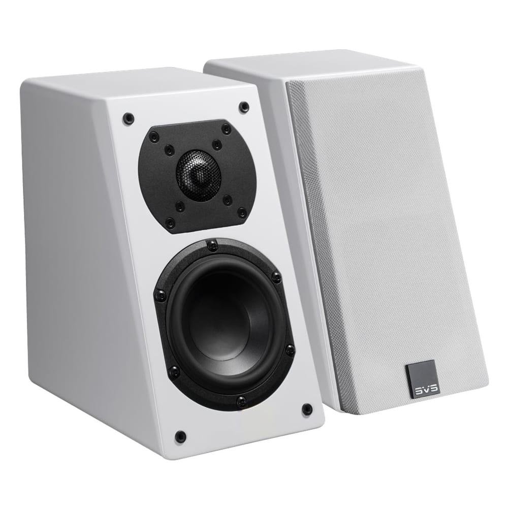 SVS - Prime 4-1/2" Passive 2-Way Speakers (Pair) - Piano gloss white
