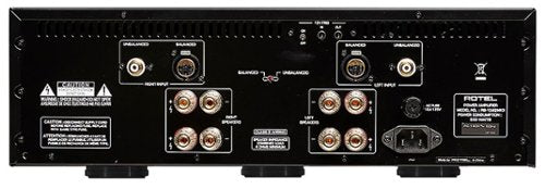 Rotel - RB-1582MKII 200W 2-Ch Stereo Amplifier - Silver