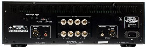 Rotel - RB-1552MKII 130W 2-Ch Stereo Amplifier - Black