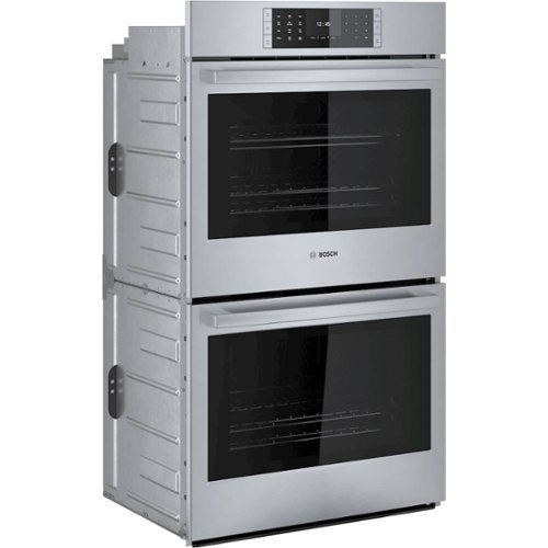 Bosch - Benchmark Series 30" Built-In Double Electric Wall Oven with True Convection - Stainless Steel