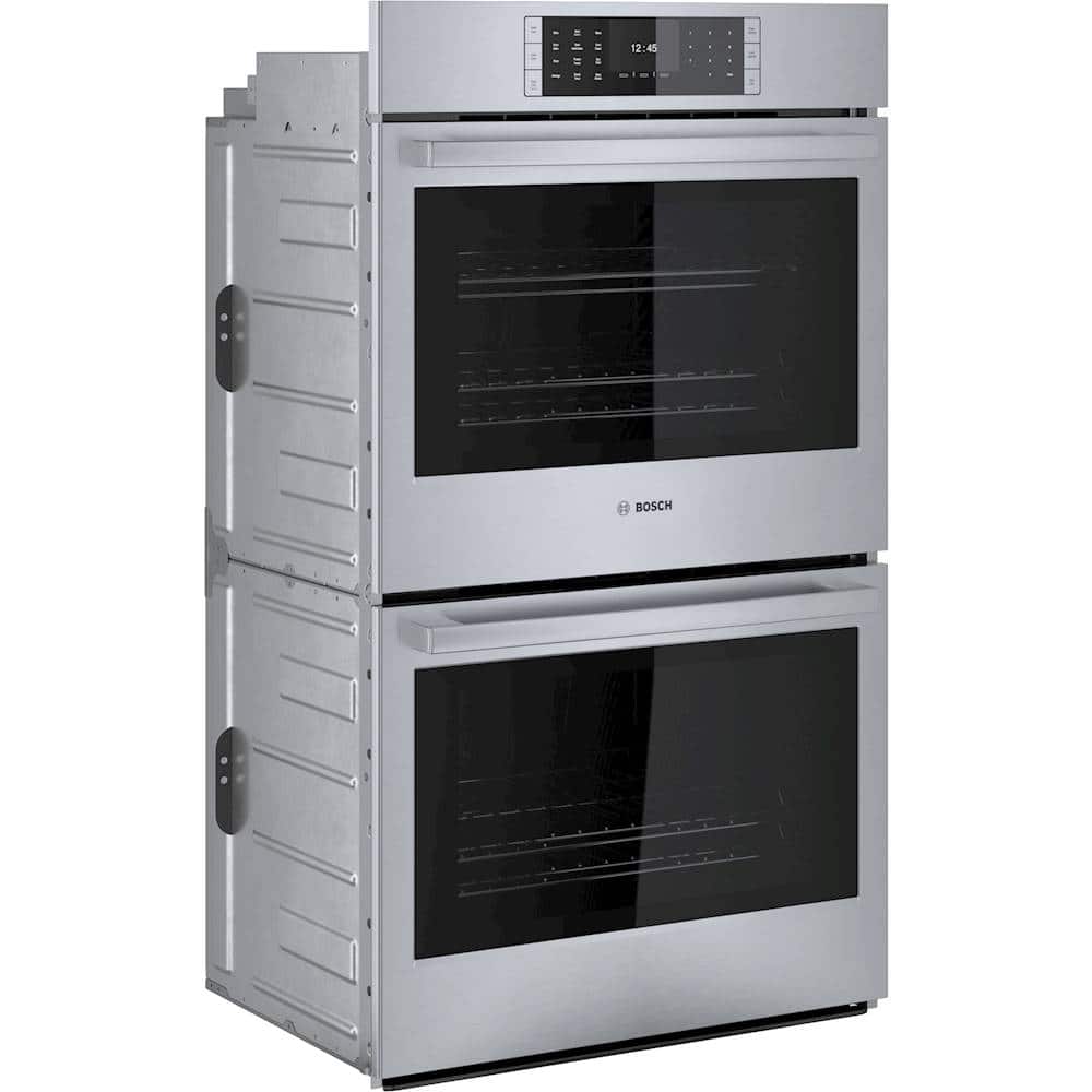 Bosch - Benchmark Series 30" Built-In Double Electric Wall Oven with True Convection - Stainless Steel