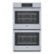 Bosch - Benchmark Series 30" Built-In Double Electric Wall Oven with True Convection - Stainless Steel
