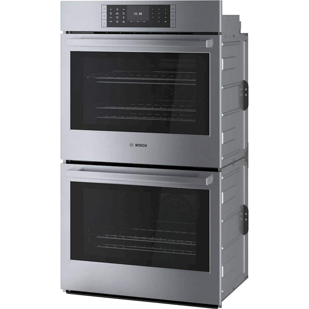 Bosch - Benchmark Series 30" Built-In Double Electric Wall Oven with True Convection - Stainless Steel