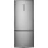 Haier - 28 in. Wide 15 Cu. Ft. Bottom-Freezer Refrigerator with Quick Cool and Freeze - Stainless Steel