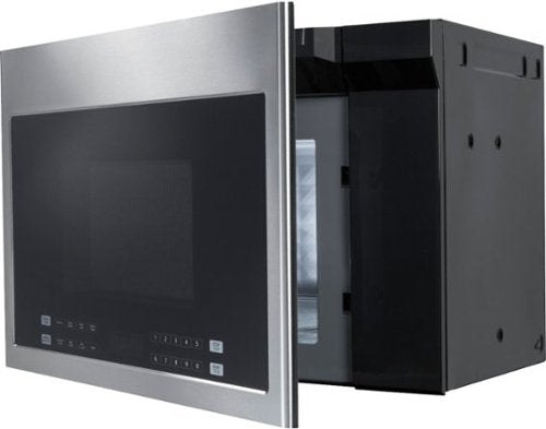 Haier - 1.4 Cu. Ft. Over-the-Range Microwave with Sensor Cooking and 10 Power Levels - Stainless Steel