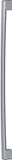 Professional Handle Kit for Select Bosch Benchmark Series Refrigerator - Silver
