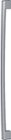Professional Handle Kit for Select Bosch Benchmark Series Refrigerator - Silver