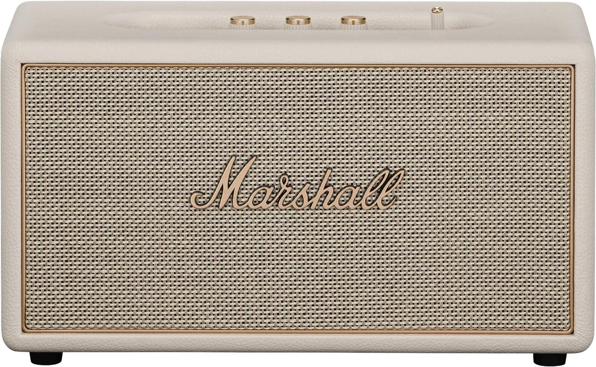 Marshall - Stanmore IV Bluetooth Home Speaker with Volume / Bass / Treble Controls and 3.5 mm Auxilary / RCA Inputs - Cream