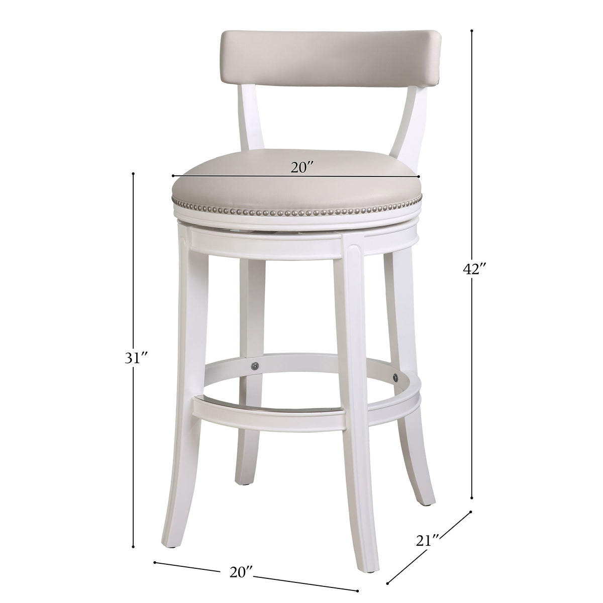 Taburete y asiento y respaldo tapizados