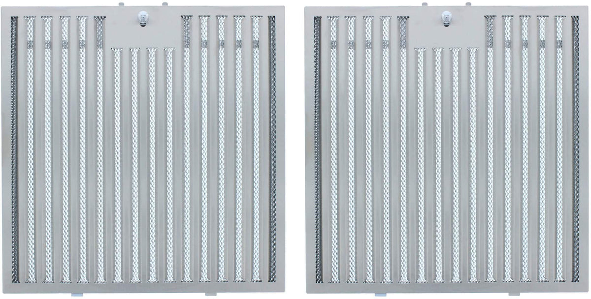 Zephyr - Hybrid Baffle Filter Kit for Range Hoods - Stainless Steel