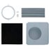 Zephyr - Recirculating Kit for Anzio Wall Range Hood - Black